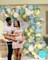 The Baby Shower Decorations, 13Ft Sage Green Balloon Arch Kit 12In Yellow Dusty Blue White Sand Balloons for Birthday Party Decorations